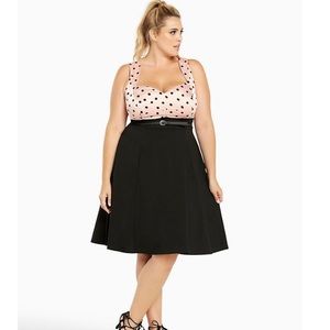 Polka Dot Swing Dress